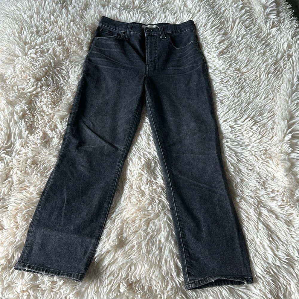 Madewell, the perfect vintage cropped jeans, size 27